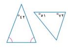 مثلثين